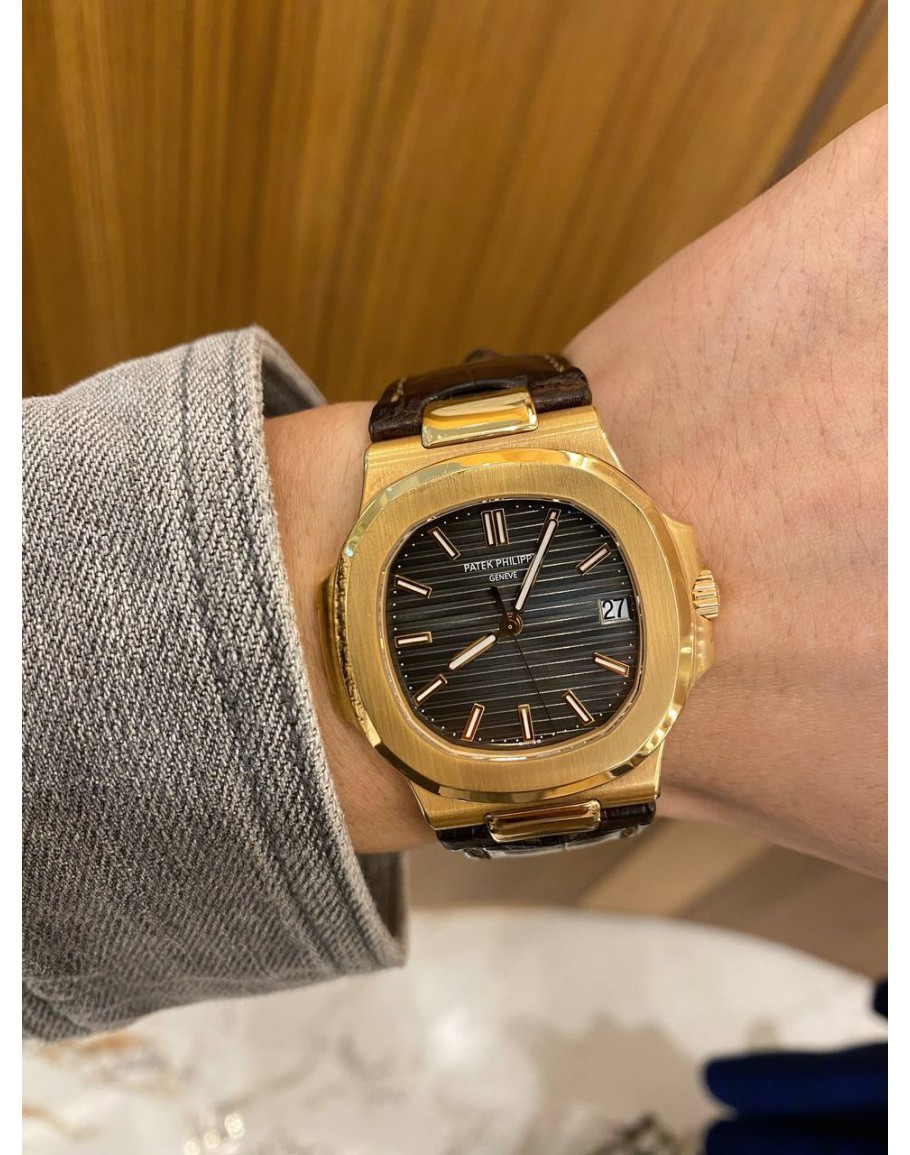 18k rose shop gold watch